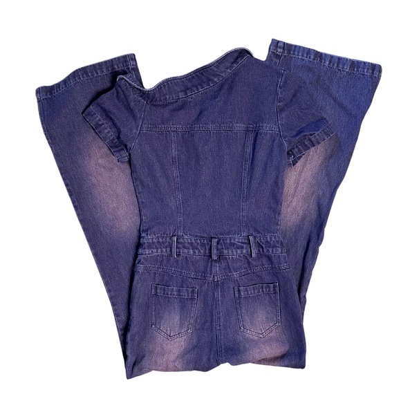 Didu One-Shoulder Denim Jumpsuit ✨ - Picture 9 of 13